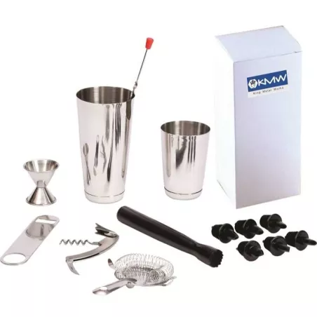 Herramientas para Bar, Set de 14 Piezas KING METAL BRS203