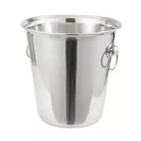 Champagnera de Acero Inoxidable con Argollas de 8.5 x 8 Pulgadas de 8 Quartos KING METAL WB45