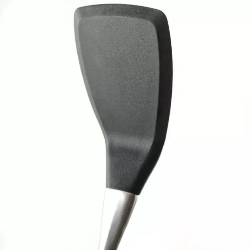 Espatula de Silicona Cabeza Plana con Mango Solido de Acero Inoxidable, 13.75 Pulgadas NORPRO 1337