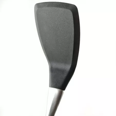 Espatula de Silicona Cabeza Plana con Mango Solido de Acero Inoxidable, 13.75 Pulgadas NORPRO 1337