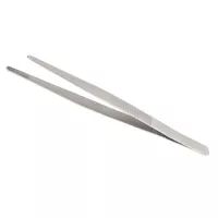 Pinza de Acero Inoxidable de Punta Fina Recta de 10 Pulgadas KING METAL TNG110