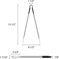 Pinza de Acero de Color Negro de 16 Pulgadas THUNDER SLTG816K 2