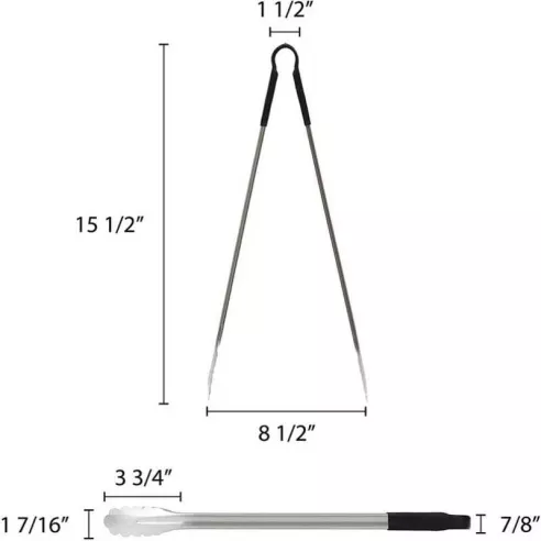 Pinza de Acero de Color Negro de 16 Pulgadas THUNDER SLTG816K