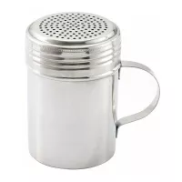 Salero de  Acero Inoxidable con Manija de 10 Onzas KING METAL DRG10H