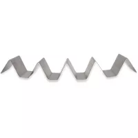 Rack Mini para Tacos Con Base de 4 Divisiones de  Acero Inoxidable KING METAL MTRSB5 2