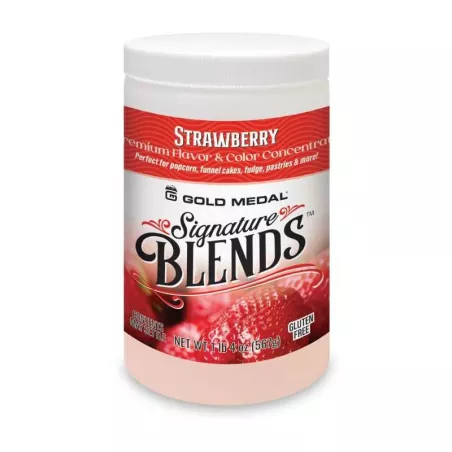 Glaze Color y Sabor a Fresa,  20 Onzas GOLD MEDAL 2285