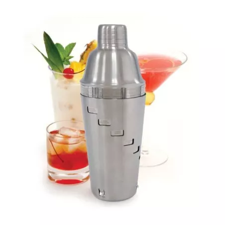 Coctelera Mezcladora Ajustable de Acero Inoxidable NORPRO 446