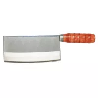 Hacha China con Hoja de Acero Inoxidable de 7 x 3.5 Pulgadas, Puno de Madera THUNDER SLKF021