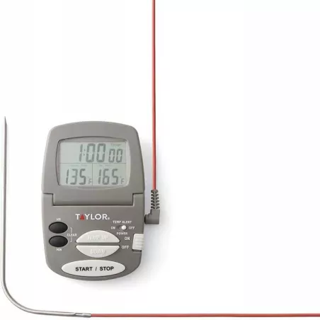 Temporizador / Termometro para Horno de Sonda, 32° a 392° Fahrenheit TAYLOR 1470N
