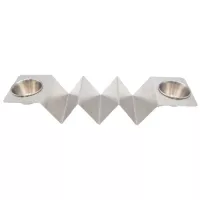 Rack para Taco de 3 Divisiones con Porta Ramekin de 2.5 Onzas KING METAL TRSSH3 2