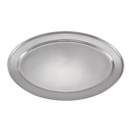 Platon Ovalado de  Acero Inoxidable de 20 Pulgadas KING METAL OP50