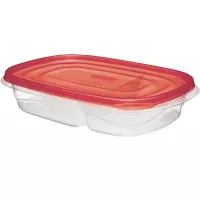 Contenedor con 2 Divisiones Takealongs de 3.7 Tazas, Set de 3 Piezas  RUBBERMAID 2086743