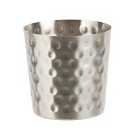 Recipiente de Acero Inoxidable para Papas Francesas de 8-1/2 x 8-1/2 Pulgadas KING METAL FF85H