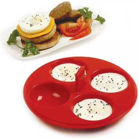 Bandeja de Silicon para Cocinar Huevos NORPRO 9900