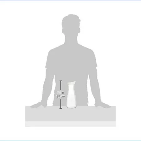Carafe Romano de Vidrio de 34 Onzas GRANT HOWARD 51015