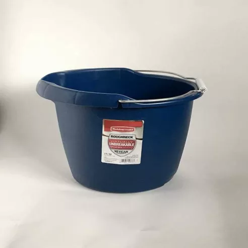 Balde Plastico con Manija de 13.2 Litros RUBBERMAID FG296900ROYBL
