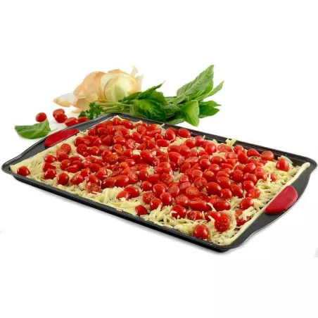 Bandeja con Rejilla y Alfombra de Silicon para Hornear, Set de 3 Unidades NORPRO 3899