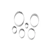 Cortador Doble Ovalado Especial para Fondant, Set de 6 Unidades WILTON 417-2583