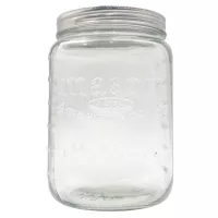 Frasco de Vidrio de Almacenamiento Premium de 136 Onzas GRANT HOWARD 51092