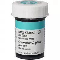 Colorante Pasta Color Sky Blue - Azul Cielo. 1 Onza (28 Gramos). Concentrado. WILTON 04-0-0045
