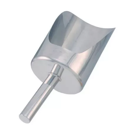 Pala de Granos Redonda de  Acero Inoxidable de 10 x 5-3/4 Pulgadas KING METAL SC2