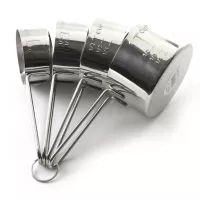 Set de Tazas Medidoras de Acero Inoxidable NORPRO 3055 2