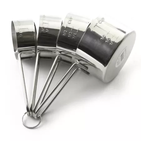 Set de Tazas Medidoras de Acero Inoxidable NORPRO 3055