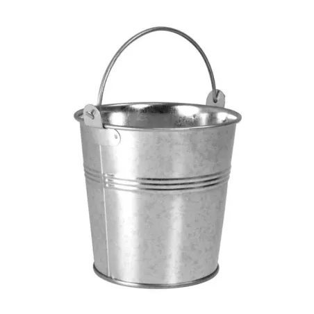 Balde Galvanizado Mediano de 10 Centimetros KING METAL GBT10