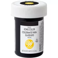 Colorante en Gel para Glaseado Color Negro, 1 Onza WILTON 610-981