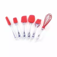 Espatula de Silicon para Decorar, Color Rojo NORPRO 3132R