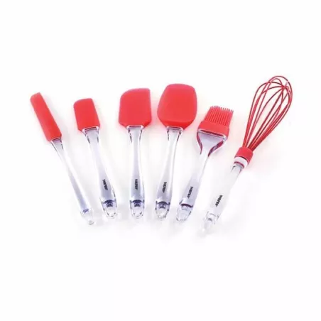 Espatula de Silicon para Decorar, Color Rojo NORPRO 3132R