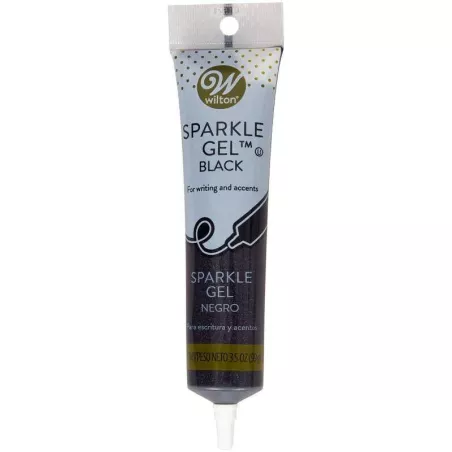 Gel Brillante Negro, 3.5 Onzas WILTON 704-1061