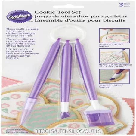 Decoracion de Galletas, Set de 3 Piezas WILTON 409-7722