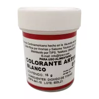 Colorante en Polvo Blanco de 15 Gramos ASTEK DT022