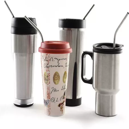 Pajilla de Acero Inoxidable, 4 Unidades NORPRO 436