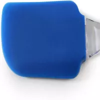 Espatula Mediana de Silicon, Color Azul NORPRO 3134C