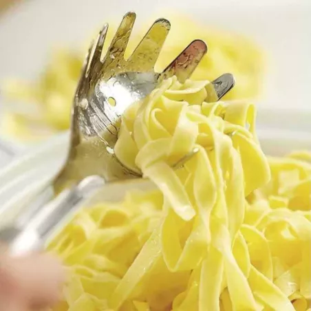 Cuchara para Pasta de Acero Inoxidable de 13 Pulgadas KING METAL SPS32