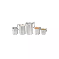 Pichel de Aluminio para Medir de 2 Cuartos / 1900 Mililitros KING METAL AM2