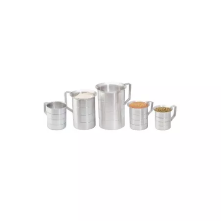 Pichel de Aluminio para Medir de 2 Cuartos / 1900 Mililitros KING METAL AM2