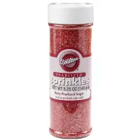 Azucar Perlada Rojo Rubi . WILTON 710-046
