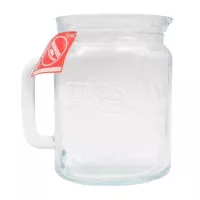 Jarra de Vidrio Mason Cuadrada de 64 Onzas GRANT HOWARD 51081 2