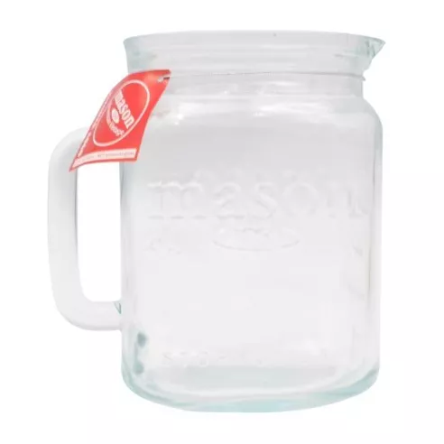 Jarra de Vidrio Mason Cuadrada de 64 Onzas GRANT HOWARD 51081