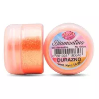 Diamantina Comestible, 8 Gramos, Color Durazno CHERRY AND CAKE DNTX19