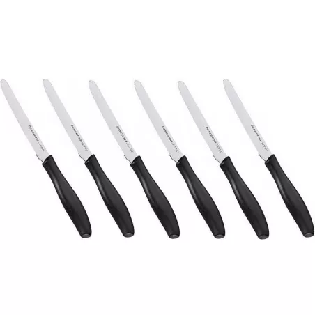 Cuchillo para Carne de 12 Centimetros, Diseno Sonic, Set de 6 Unidades TESCOMA 862011