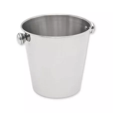 Hielera de  Acero Inoxidable Lisa de 1-1/2 Quartos KING METAL IB26