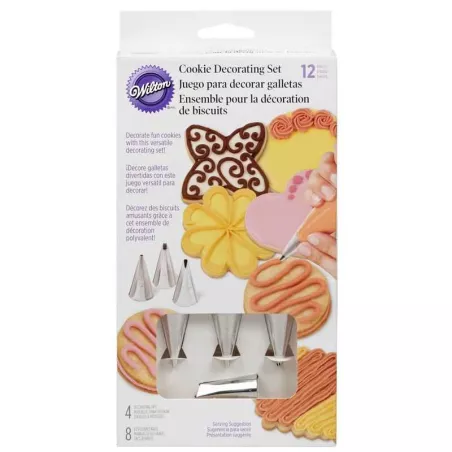 Decoracon para Galletas, Set de 12 Piezas WILTON 2104-1365